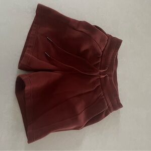 Lululemon Athletica Dark Red Athletic Shorts